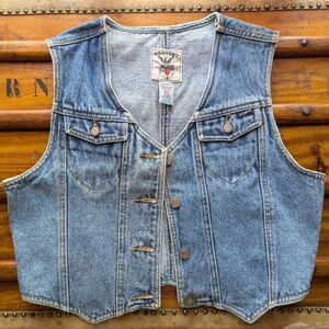 Vintage Jean Vest